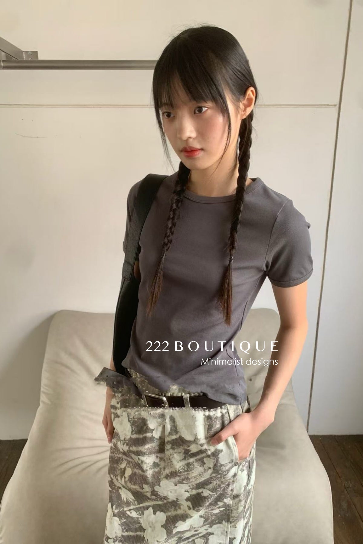 12a6 Basic cotton tee – summer candy colors