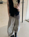 20a34 V-neck wool vest