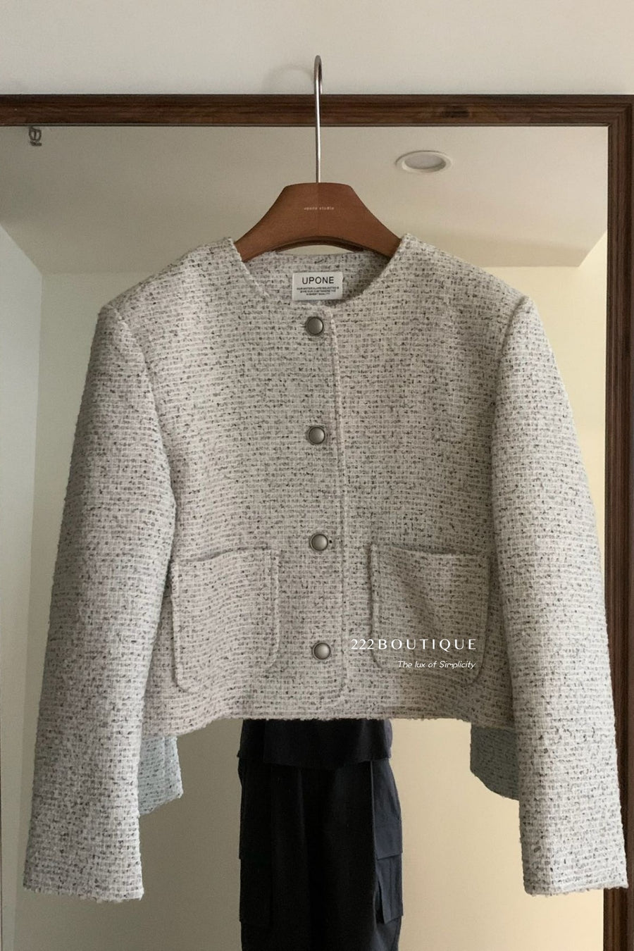 tweed coat - 84a149