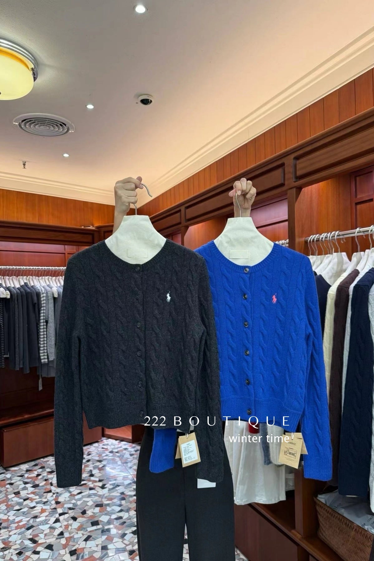 18a98 Cashmere cable-knit cardigan