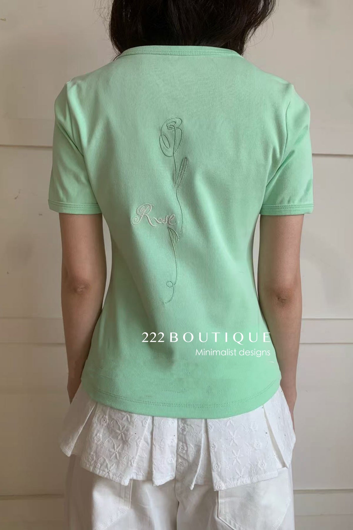 12a6 Basic cotton tee – summer candy colors