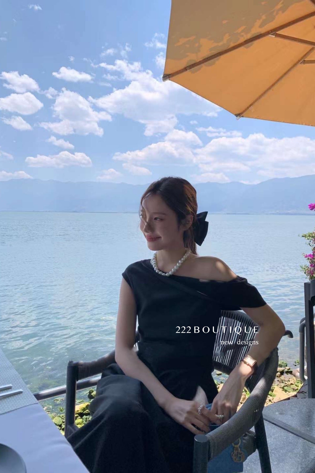 off-shoulder top