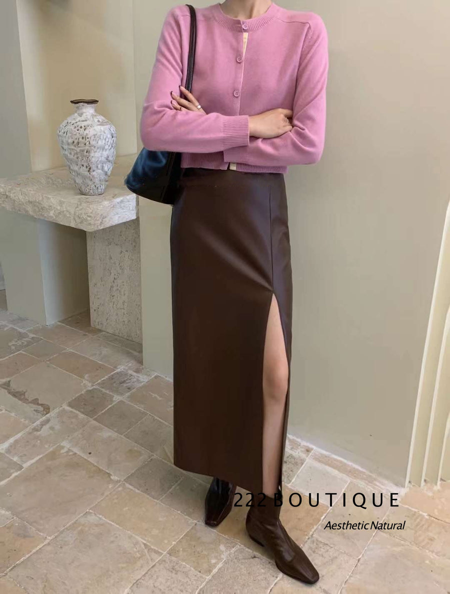 leather skirts - 85v1