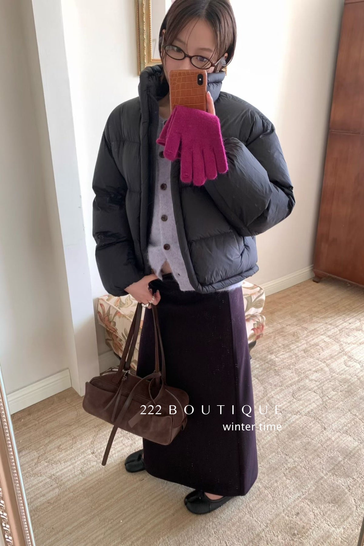 18v25 Cotton long skirt