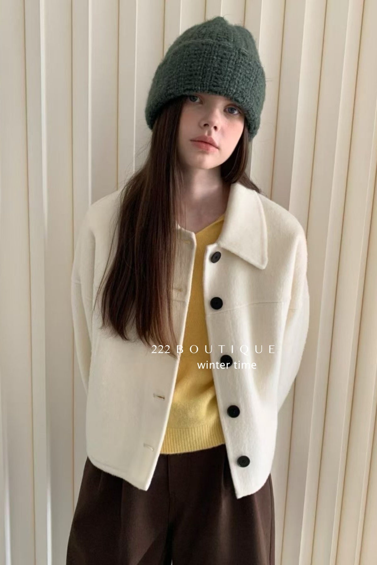 19a117 Cashmere wool coat