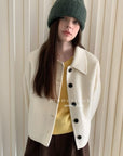 19a117 Cashmere wool coat