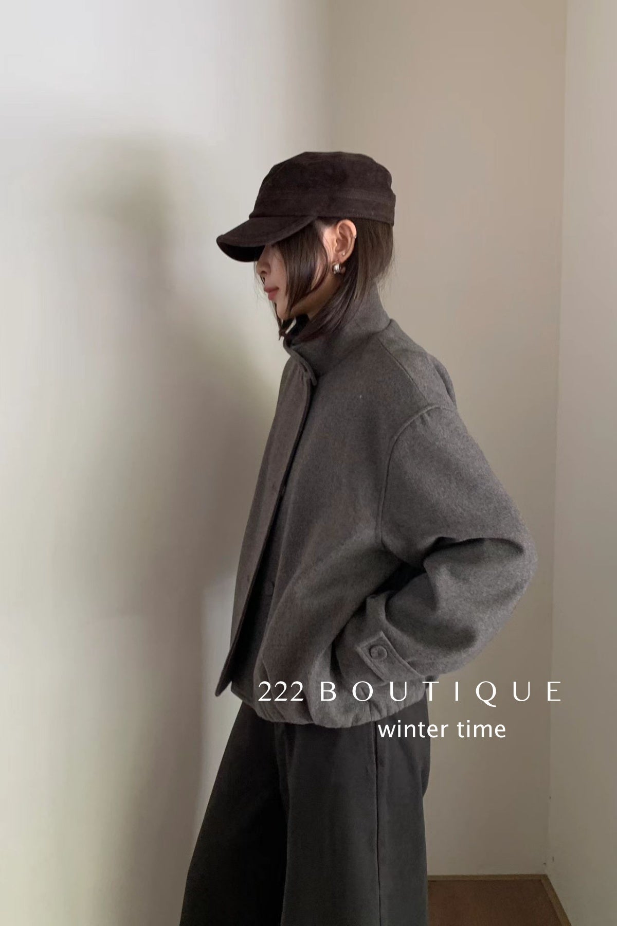 19a69 Cashmere wool coat