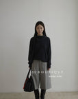 20q14 Cashmere wool balloon trousers