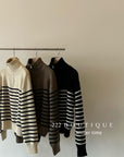 19a105 Cashmere striped sweater