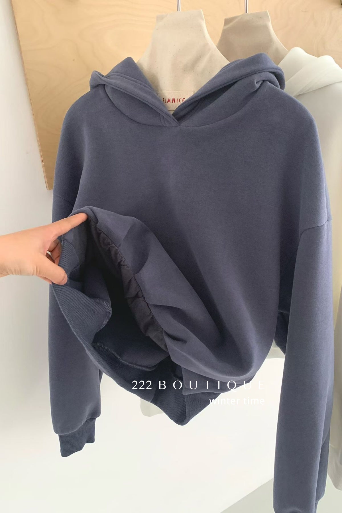 18a96 Short hoodie
