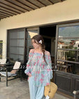 late shoulder shirt - 90a142