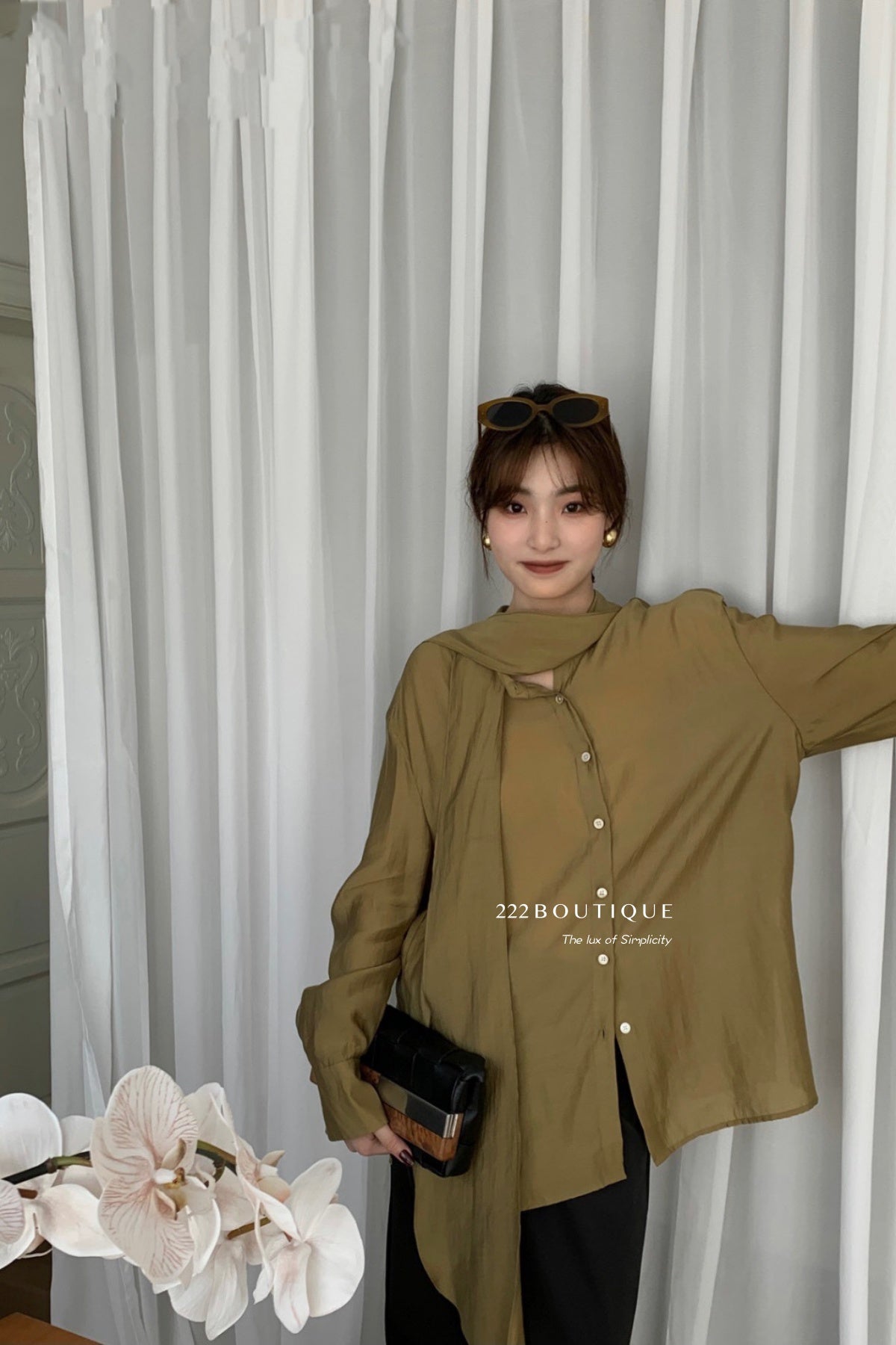 silk shirt