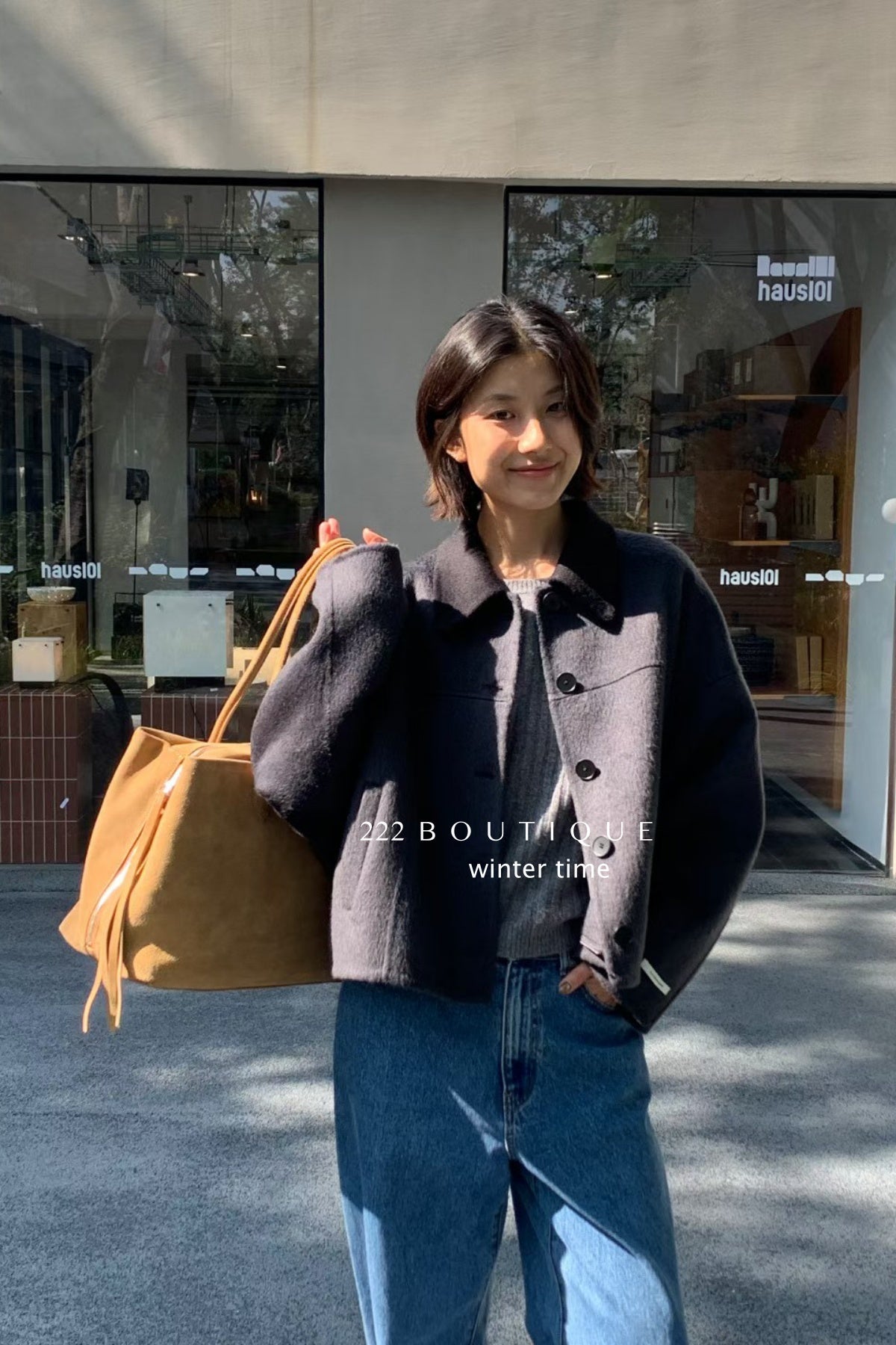 19a117 Cashmere wool coat