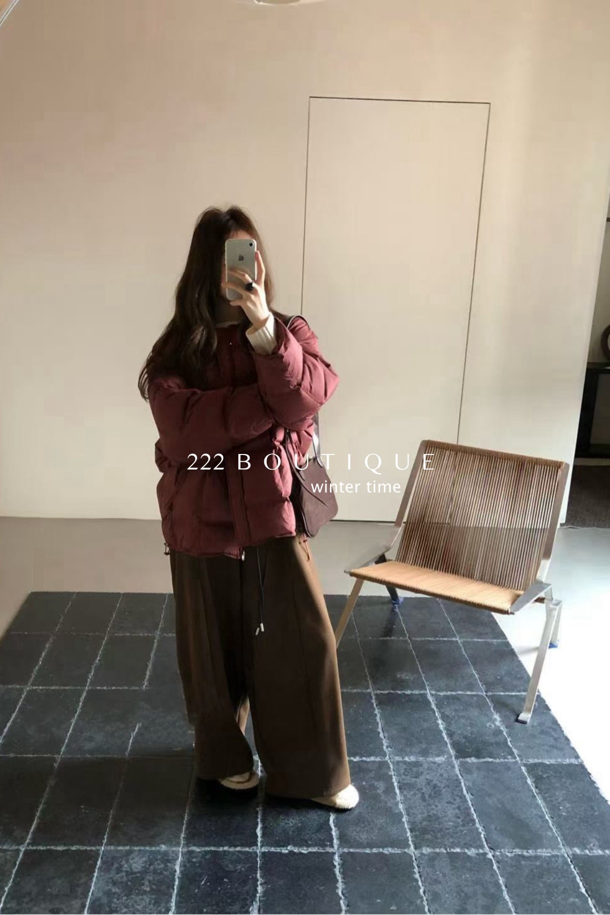 20q19 Wool cropped trousers