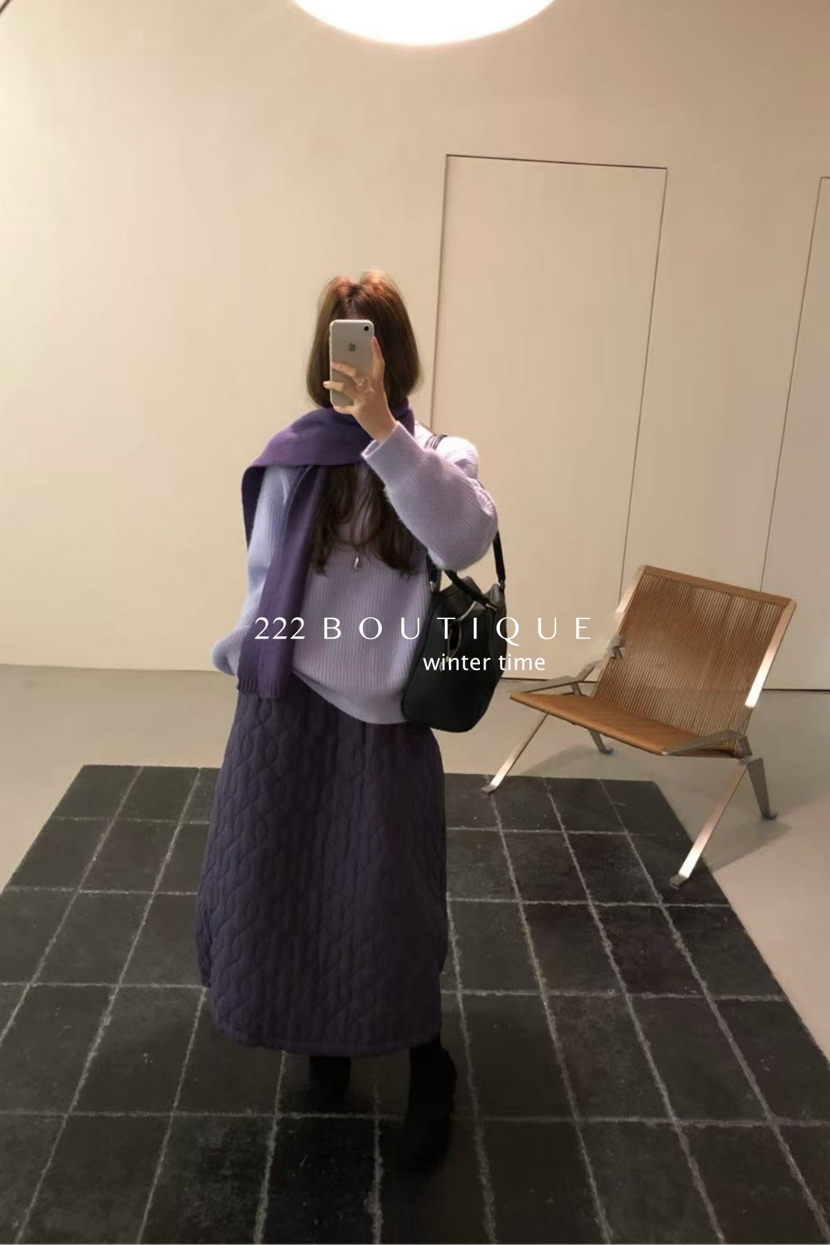 20v5 Elastic puffer mini skirt