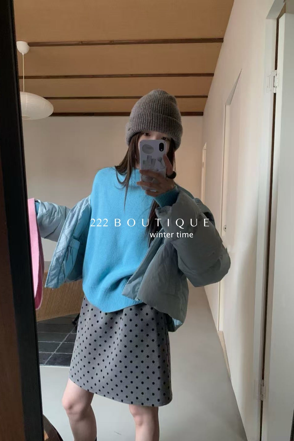 20v6  Elastic mini skirt