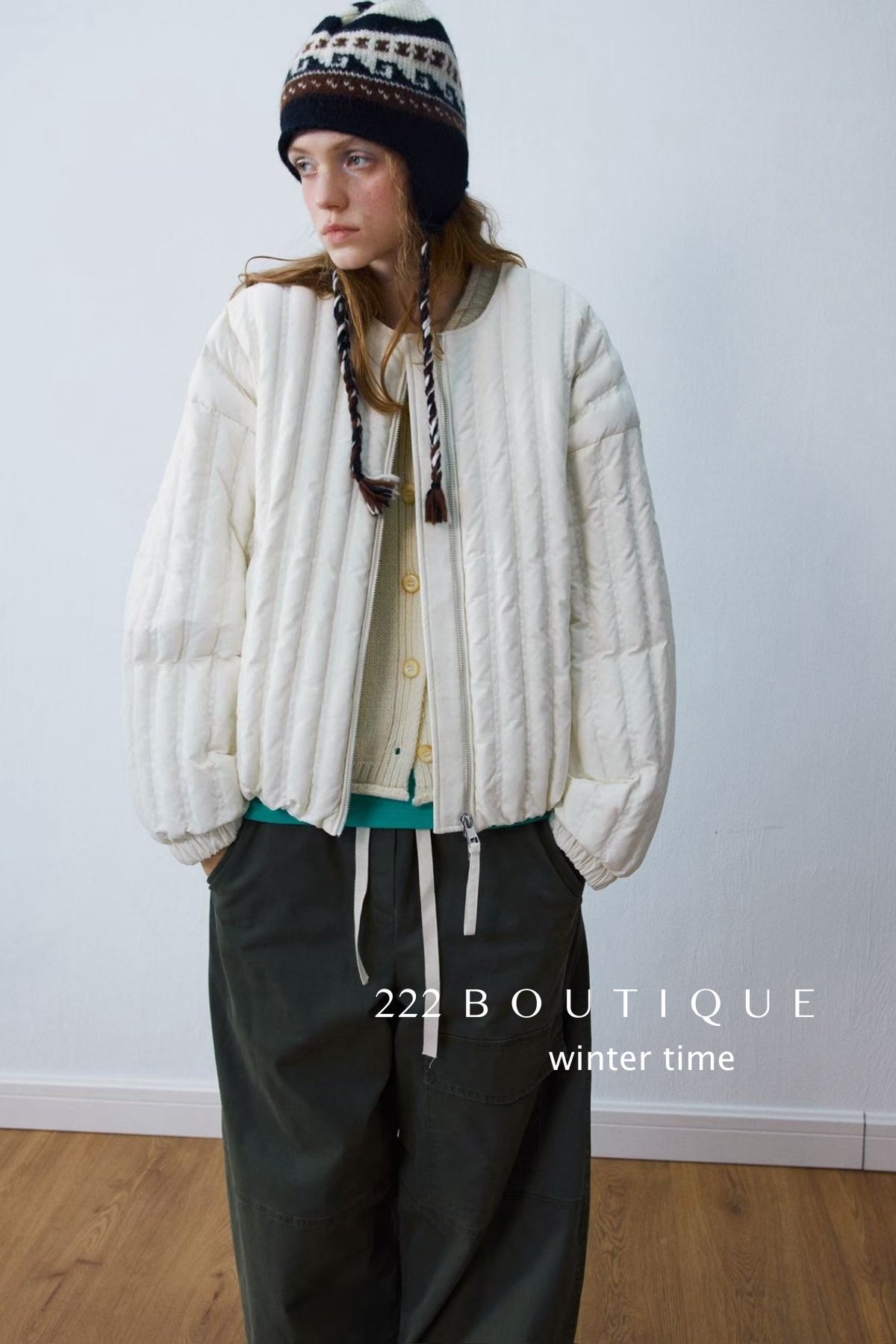 19a75 Down puffer jacket