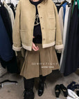 19a92 Suede shearling jacket