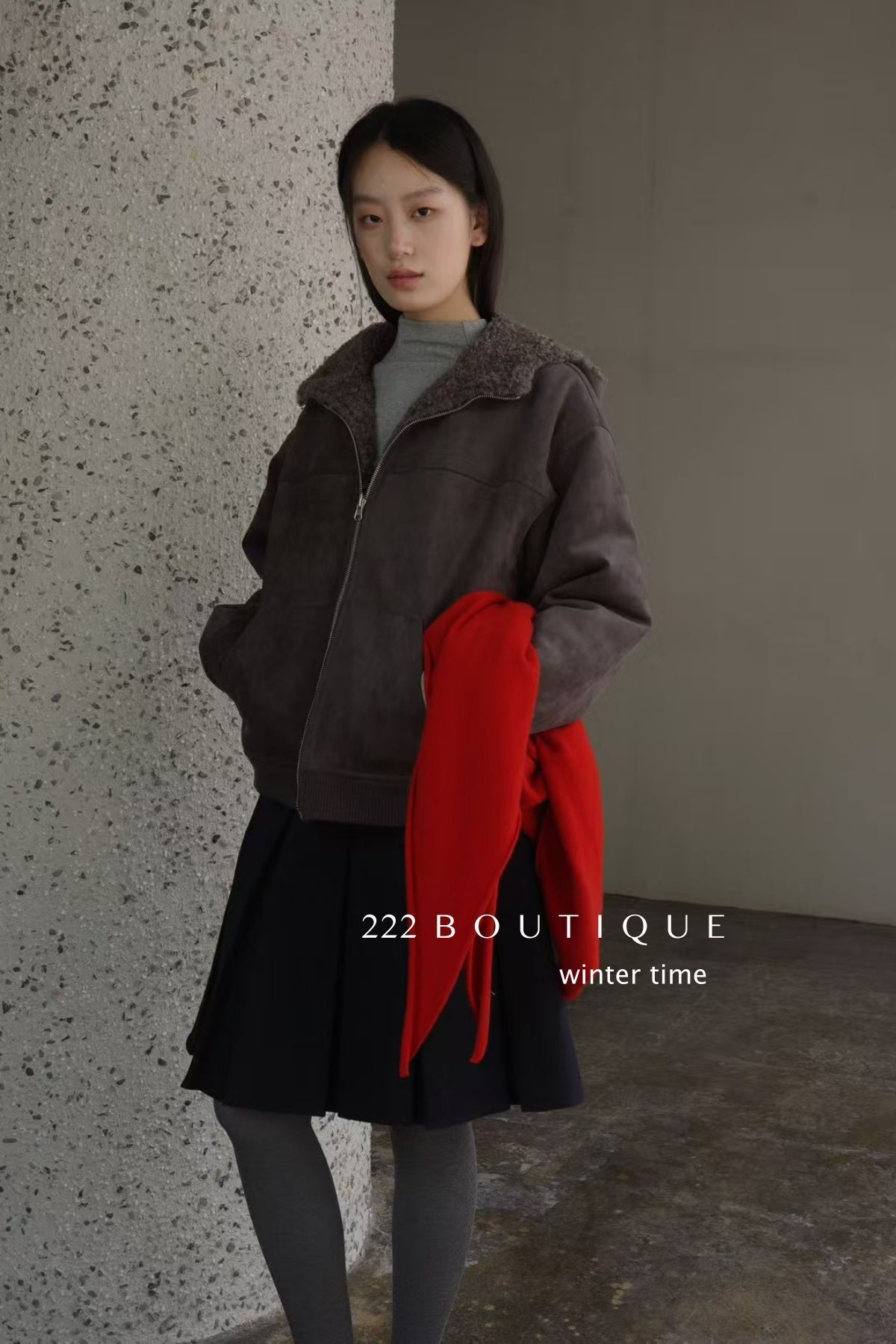 20a56 Shearling jacket