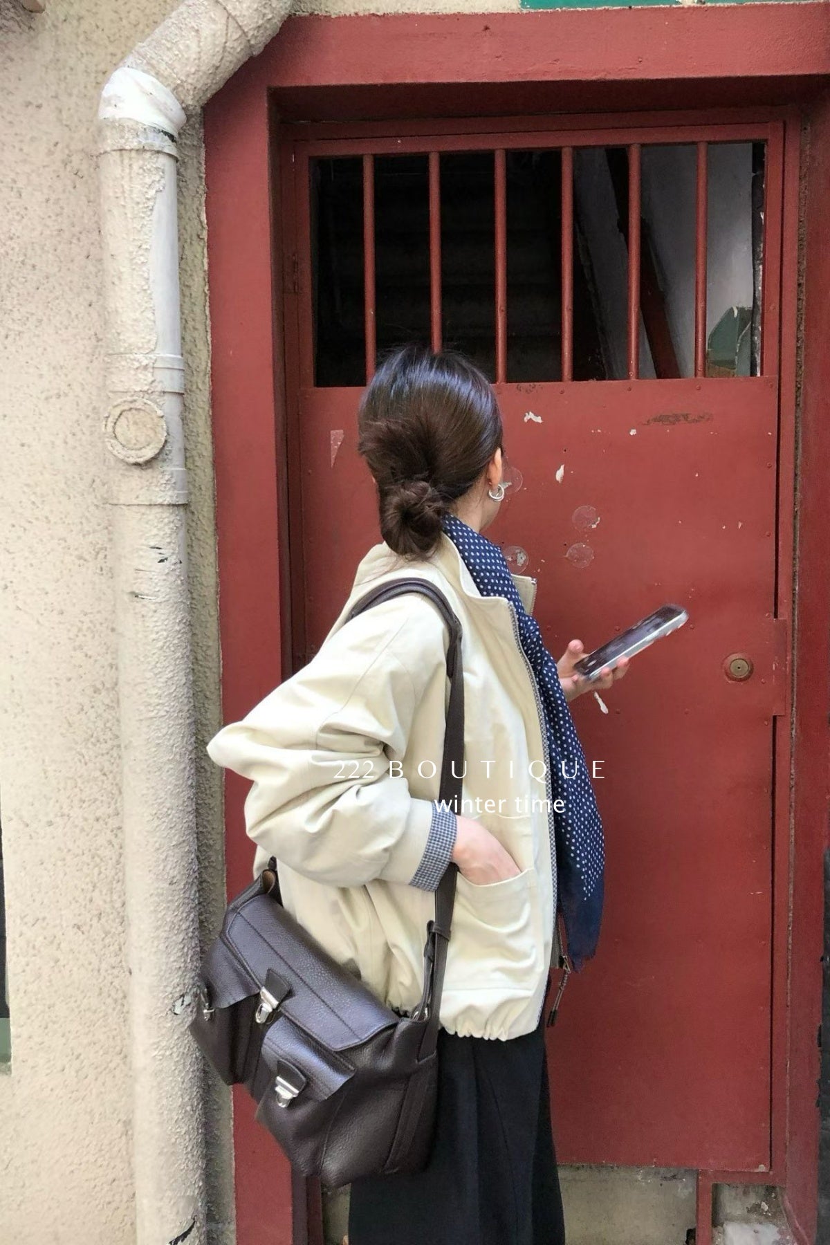 19a102 Down puffer jacket with cuffed sleeves