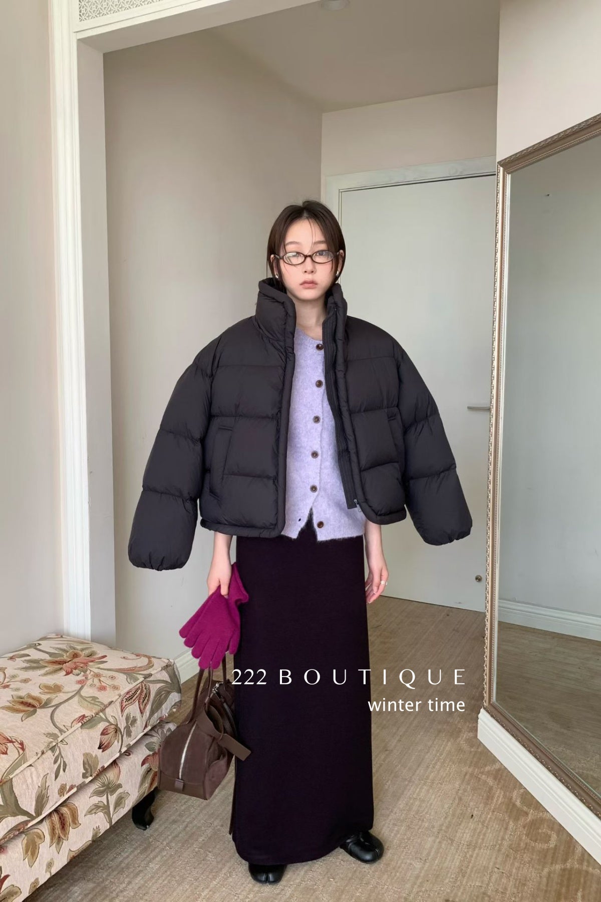 18v25 Cotton long skirt