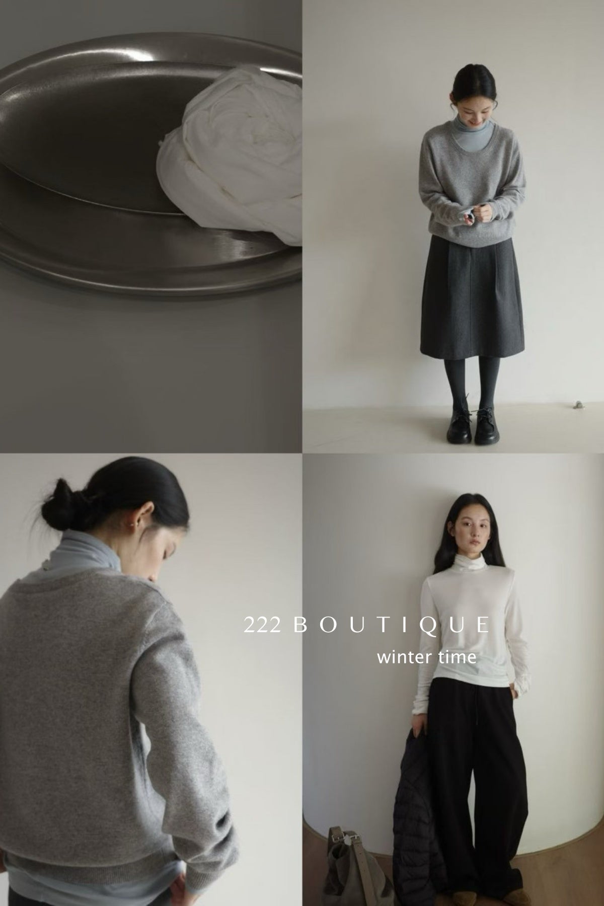 20a54 Premium thermal turtleneck top