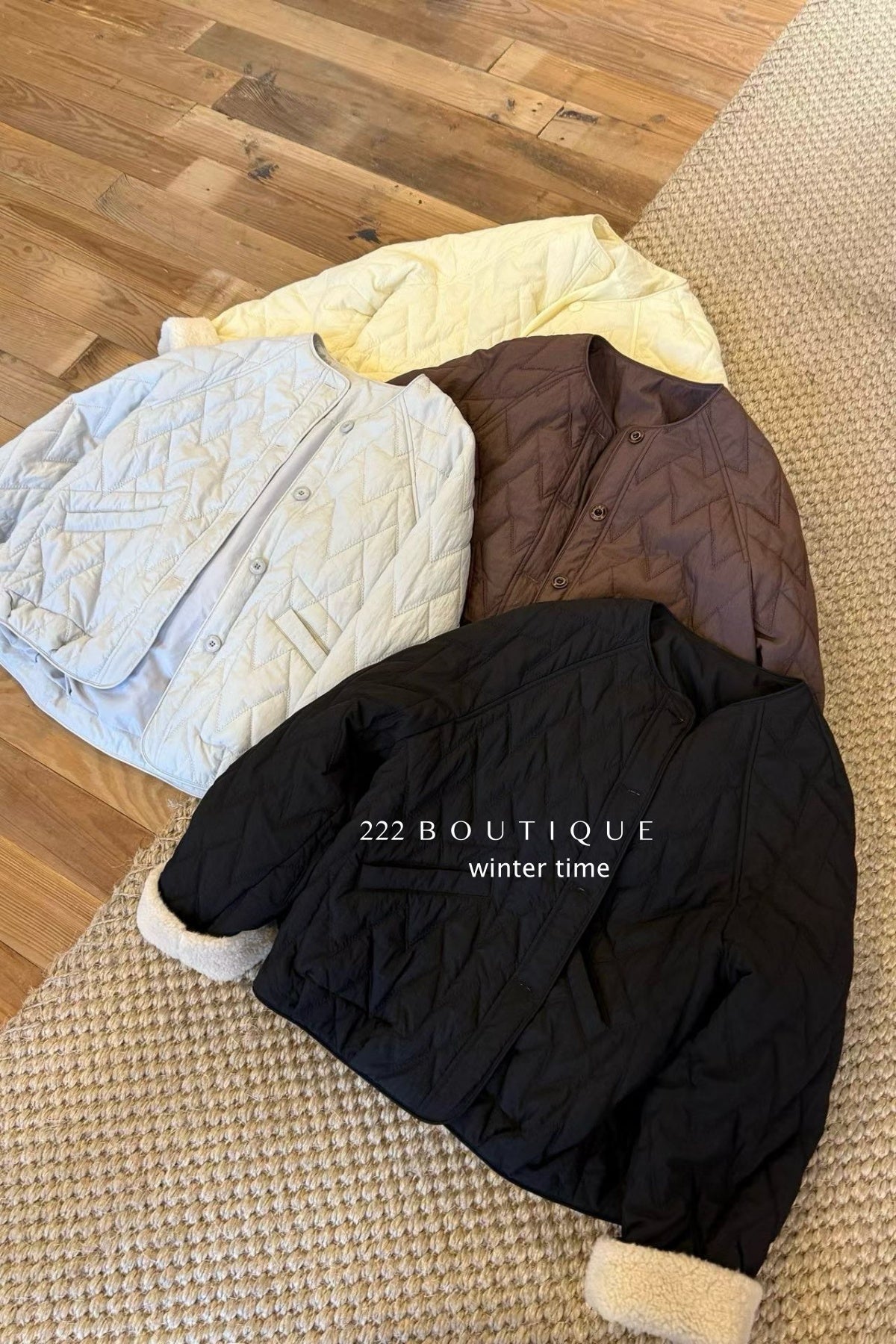 19a93 Fur-quilted puffer jacket