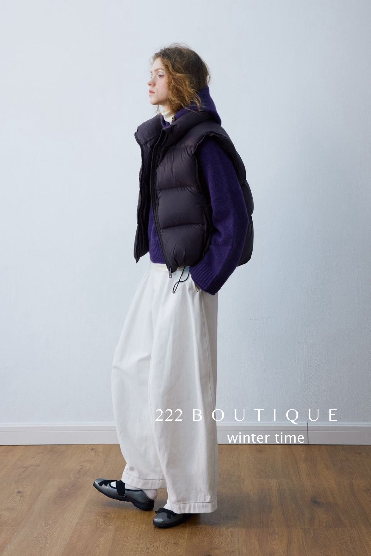 19a66 Down puffer vest