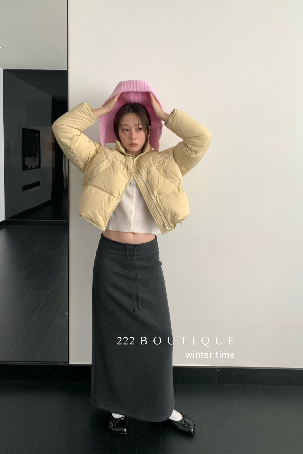 18v25 Cotton long skirt