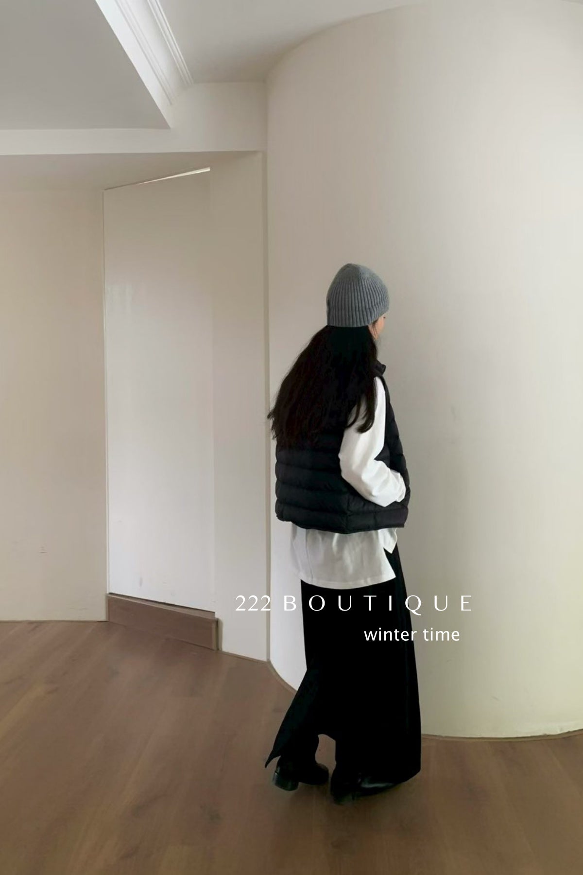 19v9 Wool A-line pencil skirt