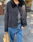 19a117 Cashmere wool coat