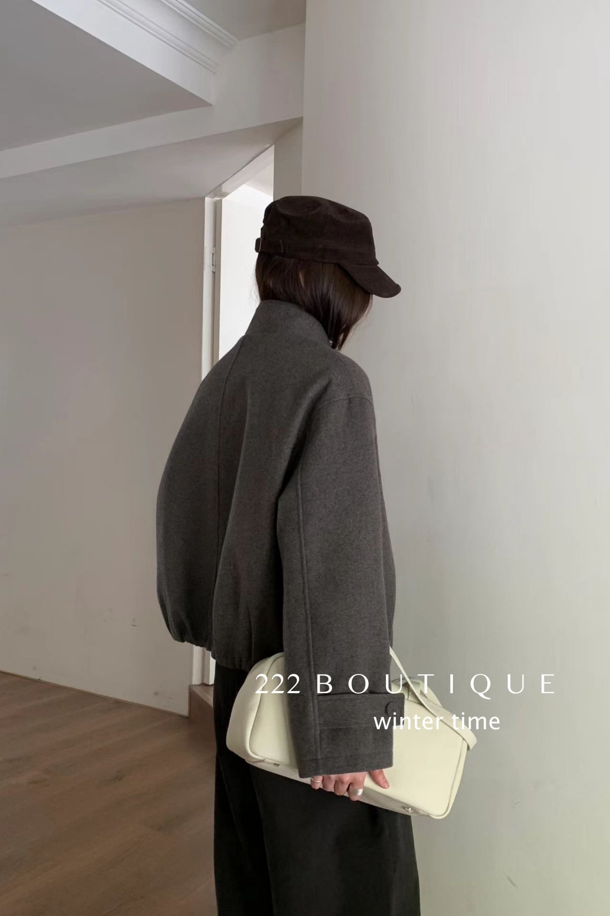 19a69 Cashmere wool coat