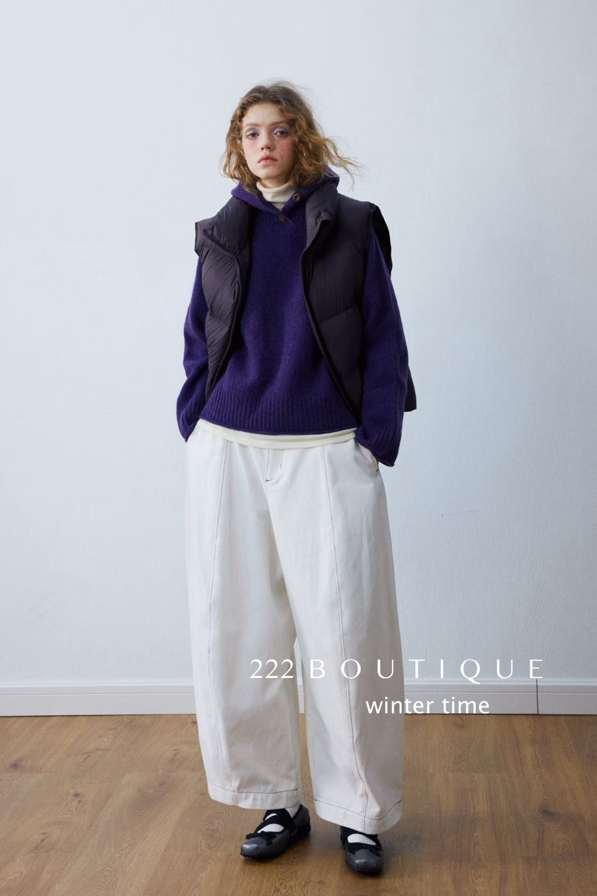 19a66 Down puffer vest