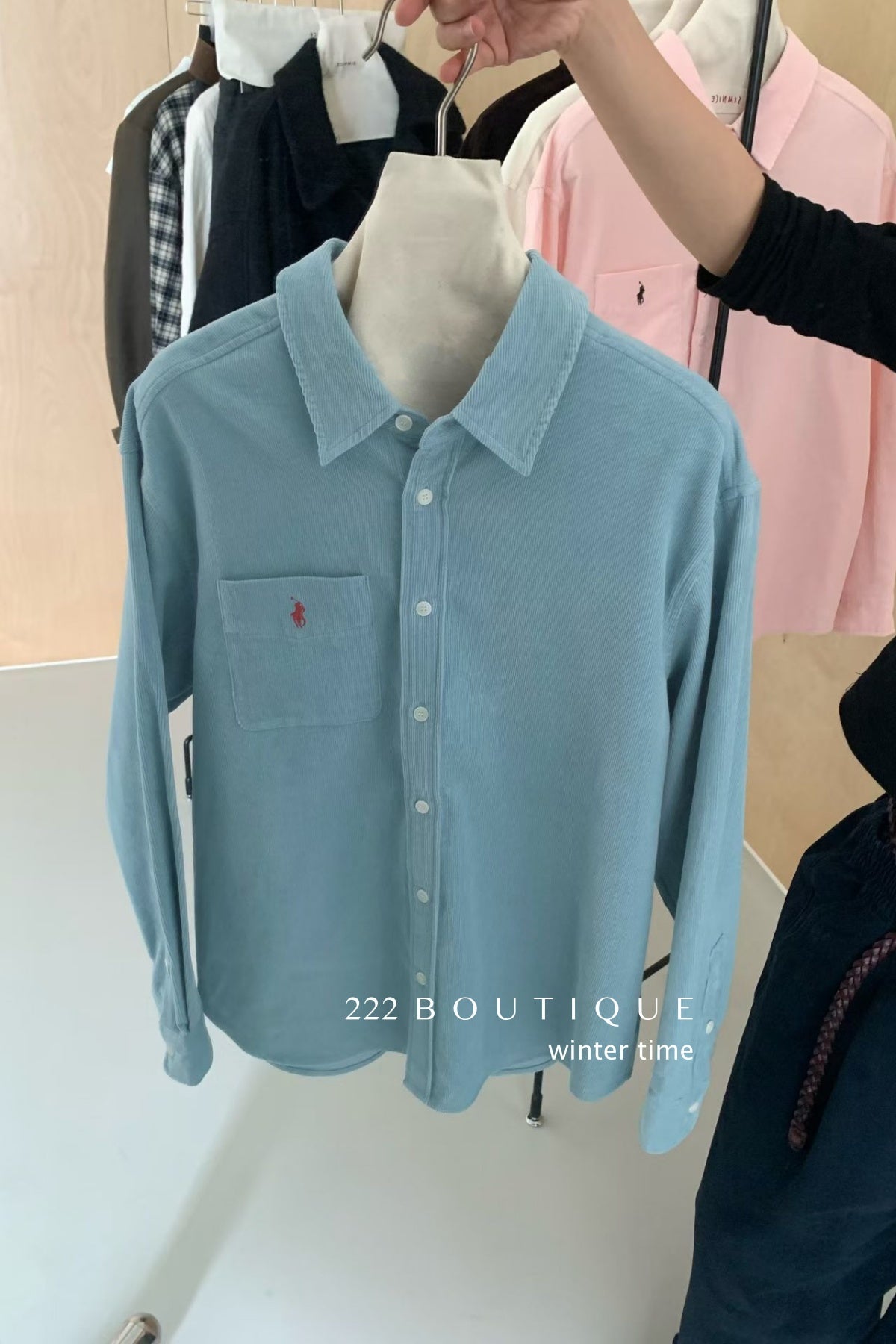 18a97 Corduroy shirt