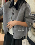 19a117 Cashmere wool coat