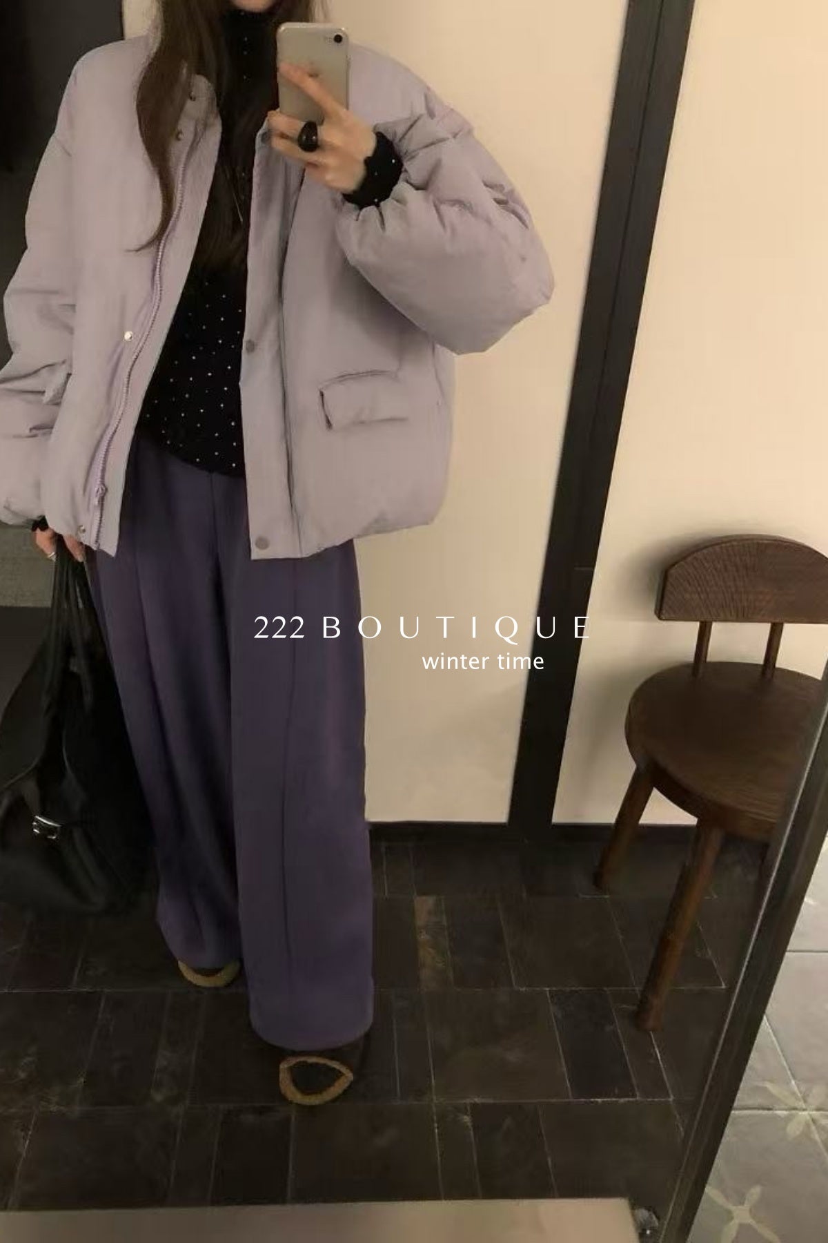 20q19 Wool cropped trousers