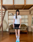 12a6 Basic cotton tee – summer candy colors