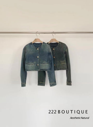 denim jacket - 85a9