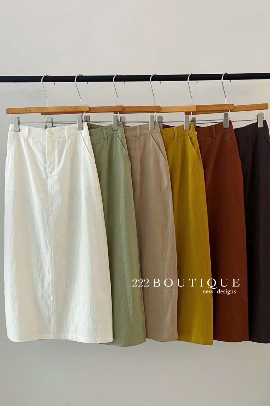 linen skirts