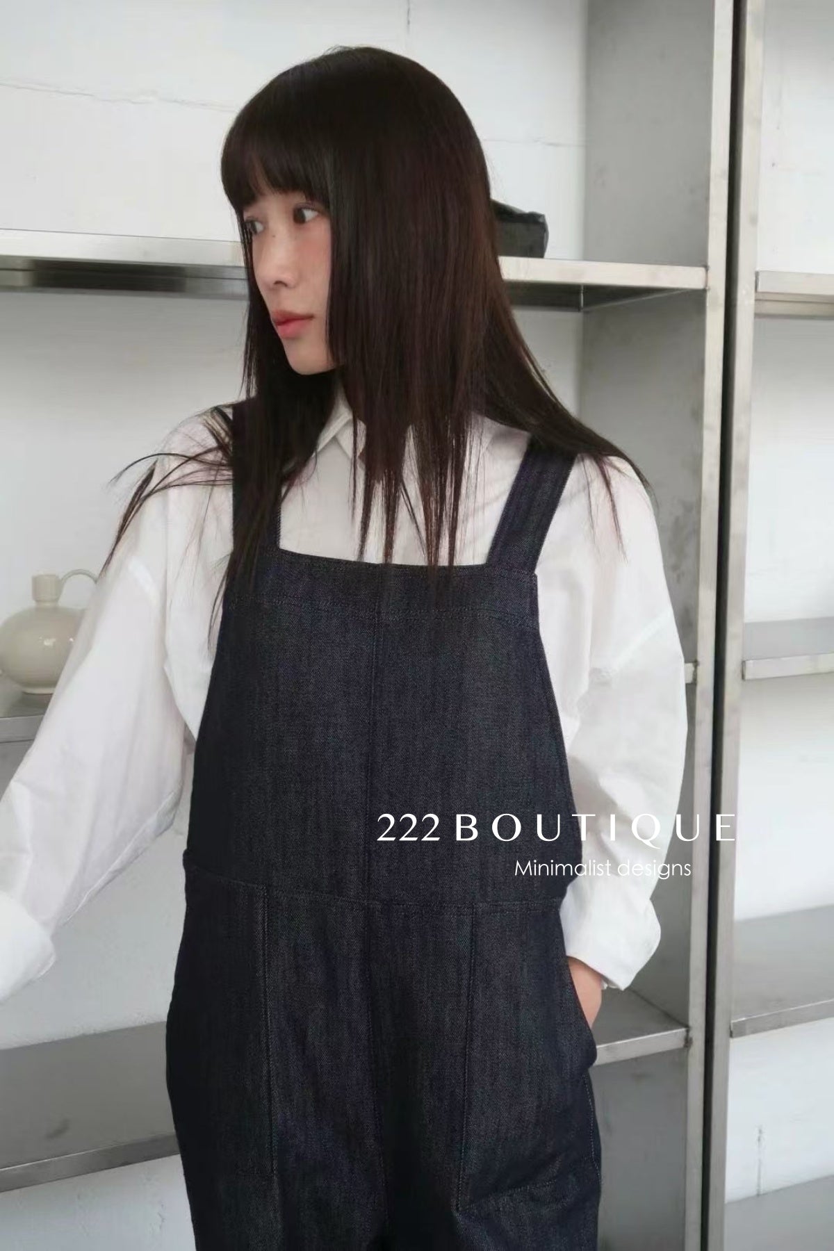DENIM OVERALLS - 11Q35