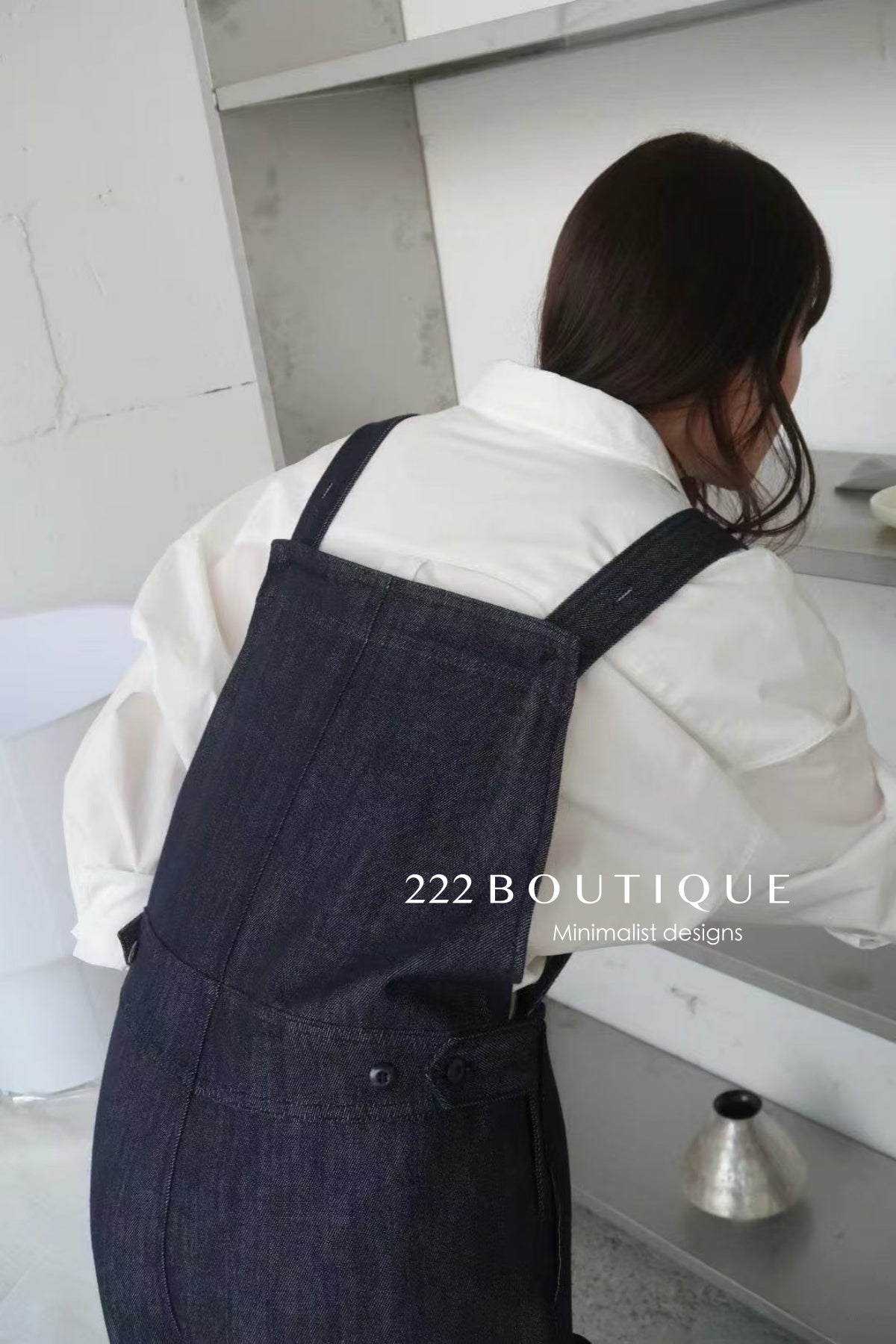 DENIM OVERALLS - 11Q35