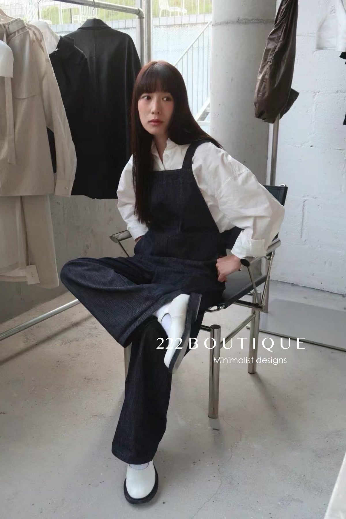 DENIM OVERALLS - 11Q35