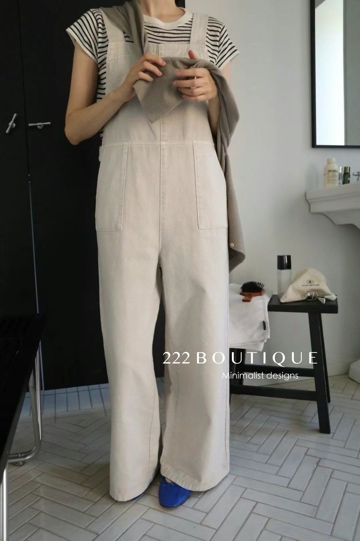 DENIM OVERALLS - 11Q35
