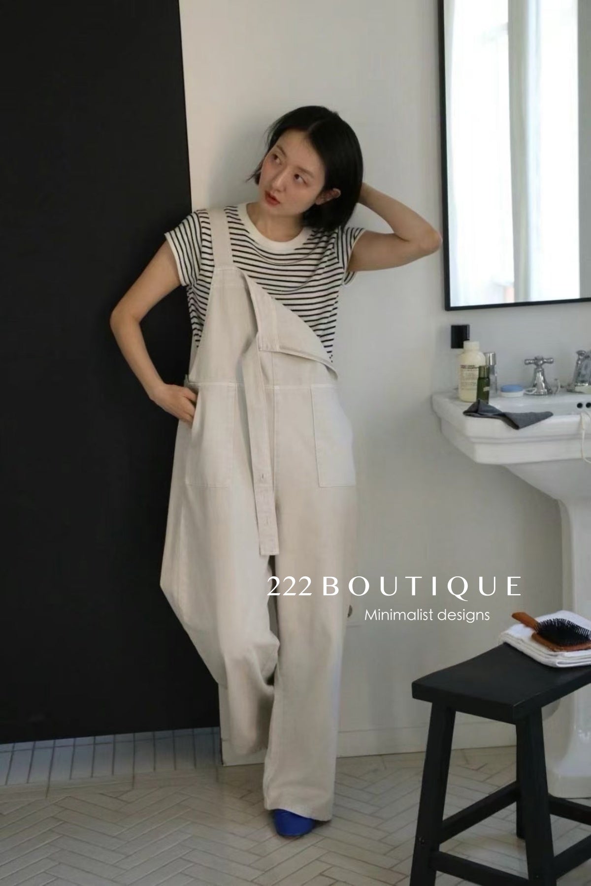 DENIM OVERALLS - 11Q35