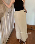 long skirt linen