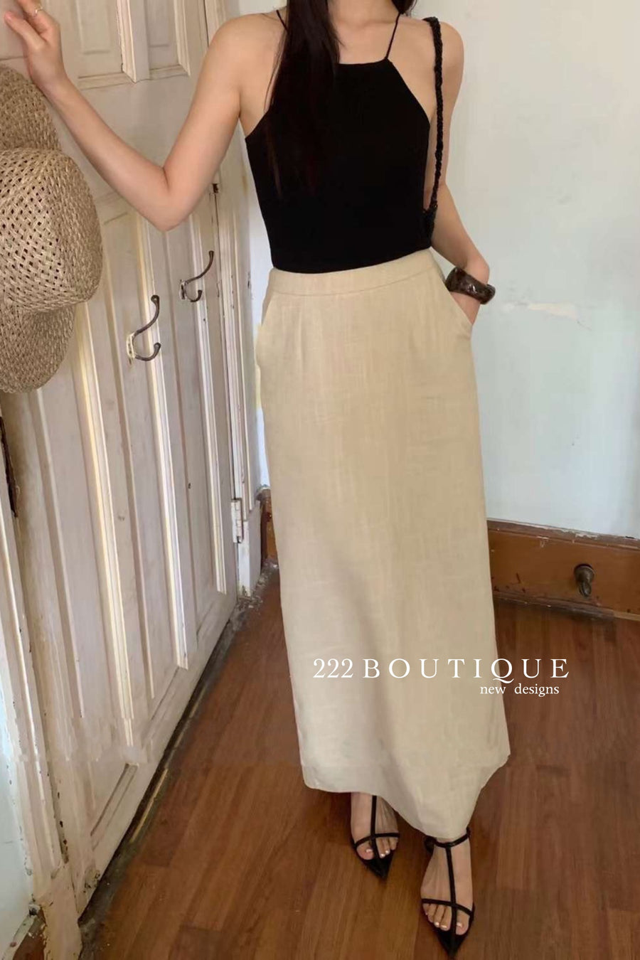 long skirt linen