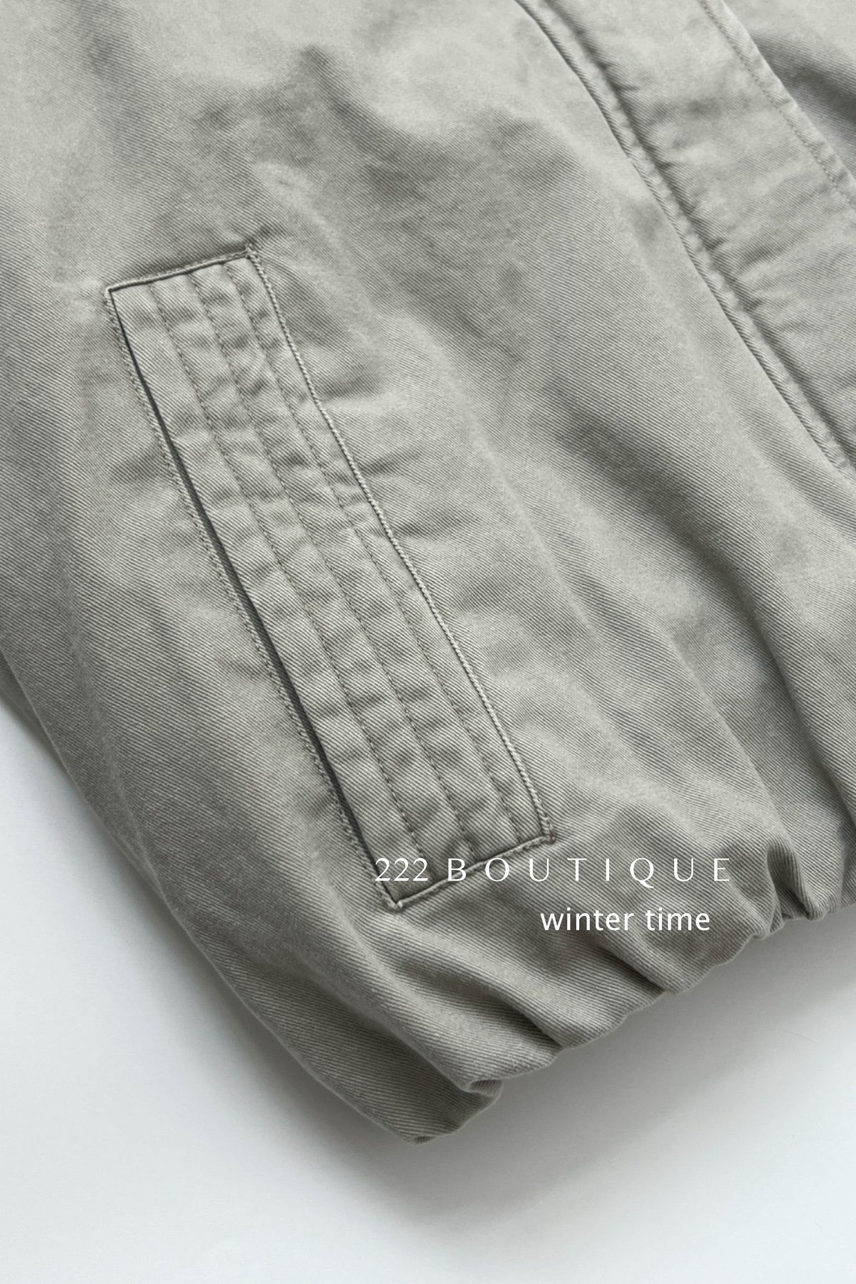 20a129 Basic puffer jacket with fur-trim collar