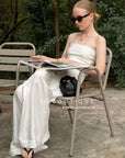 strapless shirt -92a8