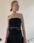 strapless shirt -92a8