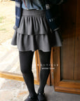 19v13 Wool tiered mini skirt